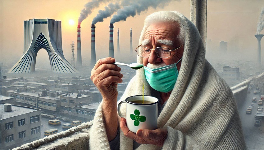خود مراقبتی سالمندان در هوای سرد و آلوه- پیک چاپار